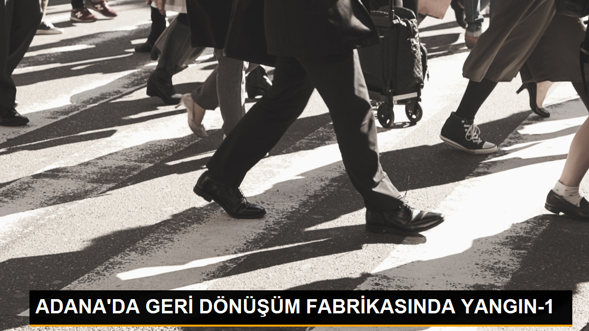 Adana'da Geri Dönüşüm Fabrikasında Yangın Çıktı