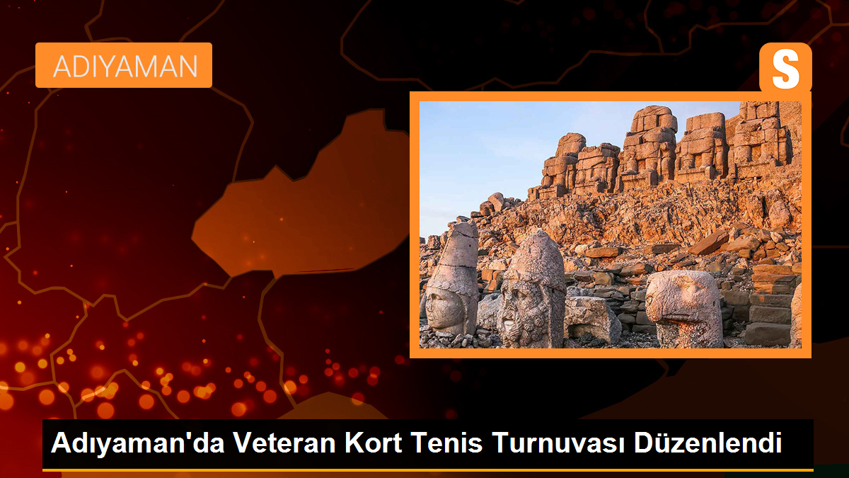 Adıyaman Gölbaşı'nda Veteran Kort Tenis Turnuvası Düzenlendi