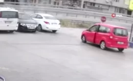 Akaryakıt istasyonunda erken müdahale faciayı önledi