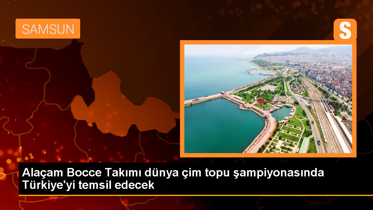 Alaçam Bocce Takımı dünya çim topu şampiyonasında Türkiye'yi temsil edecek