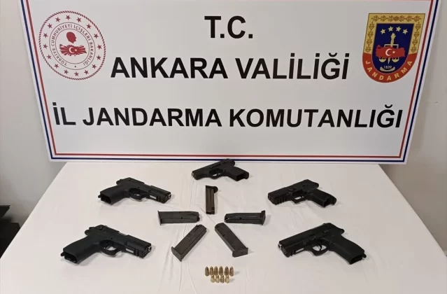 Ankara’da Ruhsatsız Silah Operasyonu: 5 Tabanca Ele Geçirildi