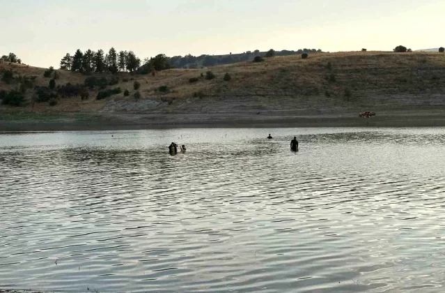 Ankara’da barajda kaybolan genç için arama kurtarma çalışmaları devam ediyor