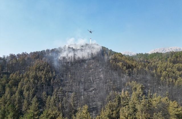 Antalya-Akseki Orman Yangını Kontrol Altına Alındı