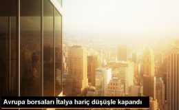 Avrupa Borsaları Çin Verilerinin Etkisiyle Düşüşle Tamamlandı