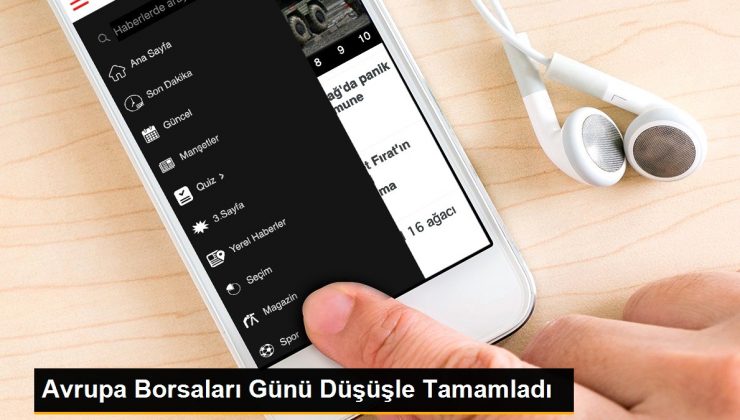 Avrupa Borsaları Günü Düşüşle Tamamladı