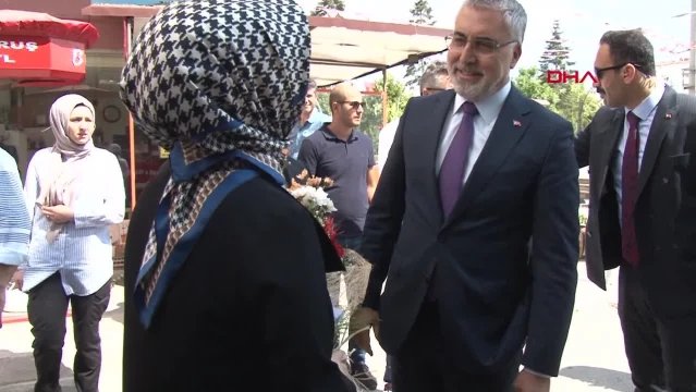 BAKAN IŞIKHAN EMEĞİN, ALIN TERİNİN HAKKINI GÖZETTİK