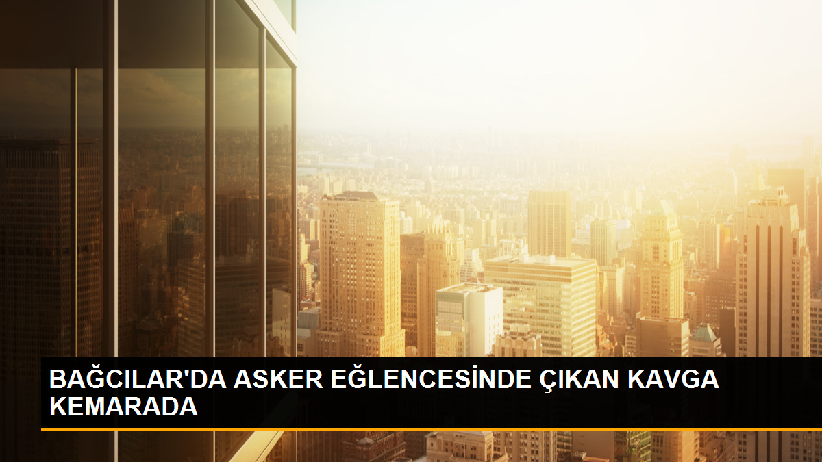 Bağcılar'da Asker Eğlencesinde Kavga Çıktı