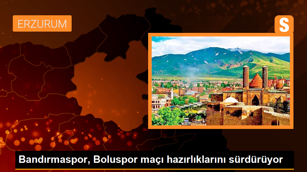 Bandırmaspor, Boluspor maçı hazırlıklarını sürdürüyor