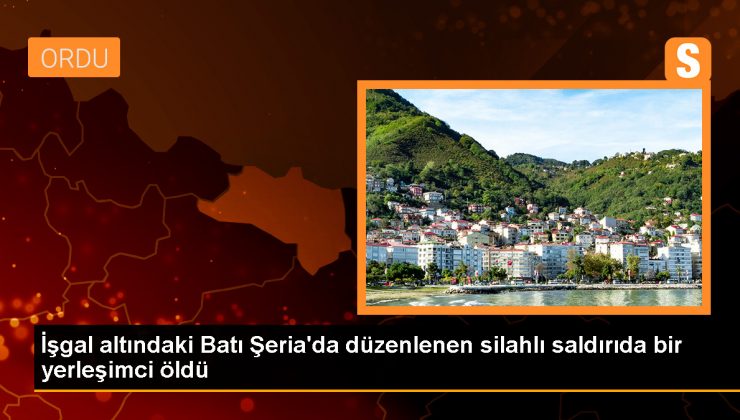 Batı Şeria’da İsrailli yerleşimci saldırıda öldü