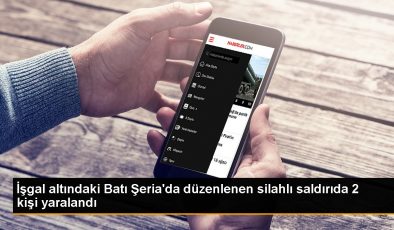 Batı Şeria’da silahlı saldırı: İki kişi yaralandı