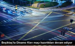 Beşiktaş, Dinamo Kiev maçı için hazırlıklarını sürdürdü