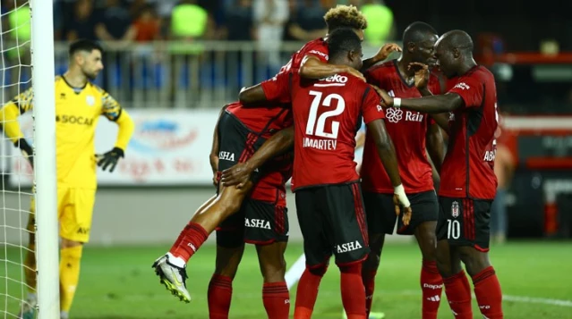 Beşiktaş, Neftçi'yi 3-1 mağlup etti