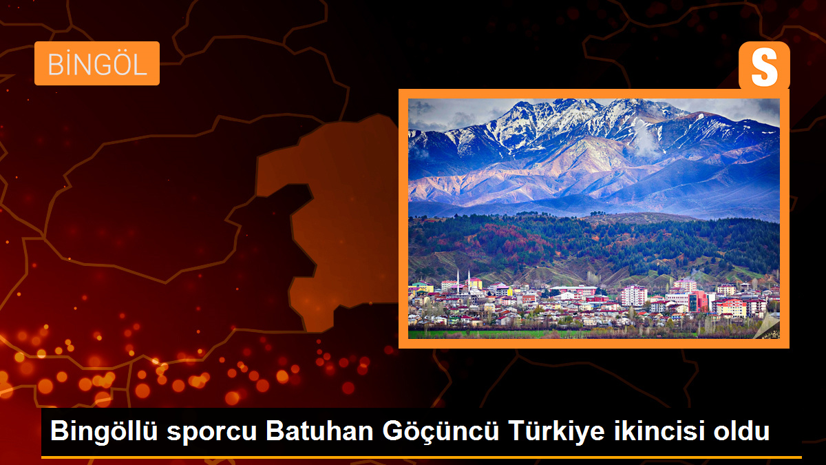 Bingöllü sporcu Batuhan Göçüncü, ANALİG Karate Türkiye Birinciliği'nde ikinci oldu