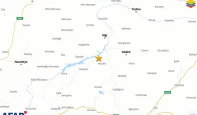 Bingöl’ün Kiğı ilçesinde 4.2 büyüklüğünde deprem