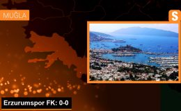 Bodrum FK ile Erzurumspor FK 0-0 Berabere Kaldı