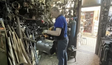 Bolu Demircisi İsmail Atlı, Palet Sobalarını Avrupa ve Asya’ya Satıyor