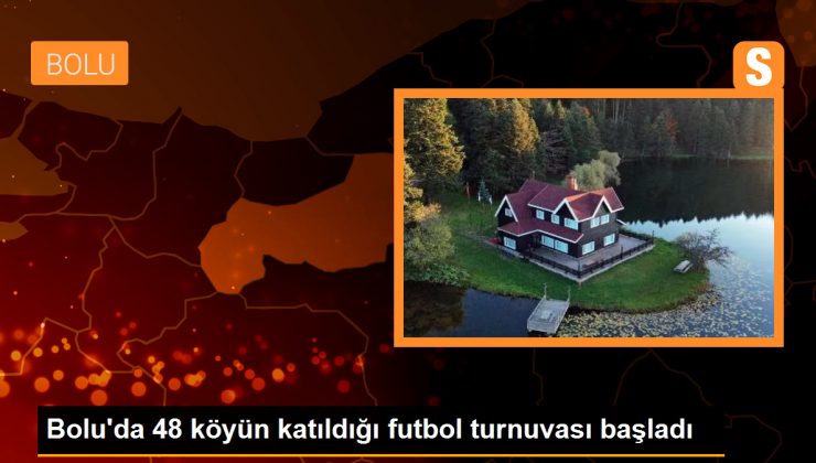 Bolu’da 48 köyün katıldığı futbol turnuvası başladı