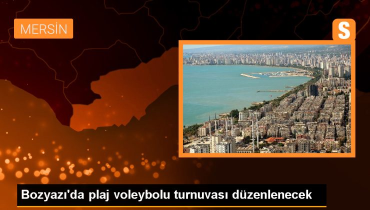 Bozyazı’da ikinci kez plaj voleybolu turnuvası başlıyor