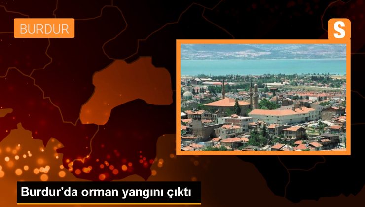 Burdur Bucak’ta Orman Yangını Kontrol Altına Alınmaya Çalışılıyor