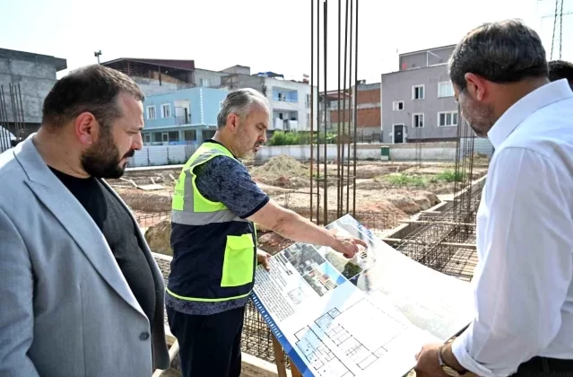 Bursa Büyükşehir Belediyesi, Gürsu’ya Gençlik ve Spor Merkezi Kazandırıyor