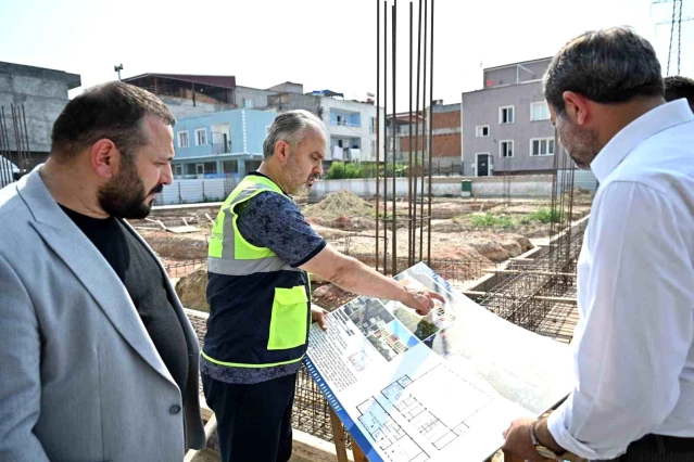Bursa Büyükşehir Belediyesi, Gürsu'ya Gençlik ve Spor Merkezi Kazandırıyor