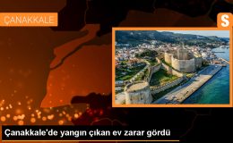 Çanakkale’de küçük çaplı patlama sonucu yangın çıktı