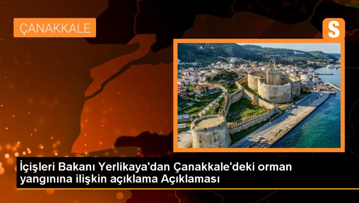 Çanakkale'deki Orman Yangınında 97 Kişi Dumandan Etkilendi 1 Çanakkale’deki Orman Yangınında 97 Kişi Dumandan Etkilendi