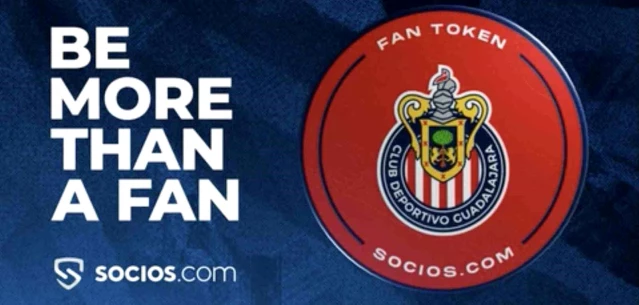 Chivas, Socios.com üzerinde resmi Fan Token çıkarıyor 1 Chivas, Socios.com üzerinde resmi Fan Token çıkarıyor