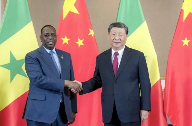 Çin Cumhurbaşkanı Xi Jinping, Senegal Cumhurbaşkanı Macky Sall ile Görüştü