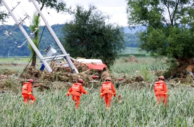 Çin’in Shulan kentinde sel felaketi: Kurtarma çalışmaları devam ediyor