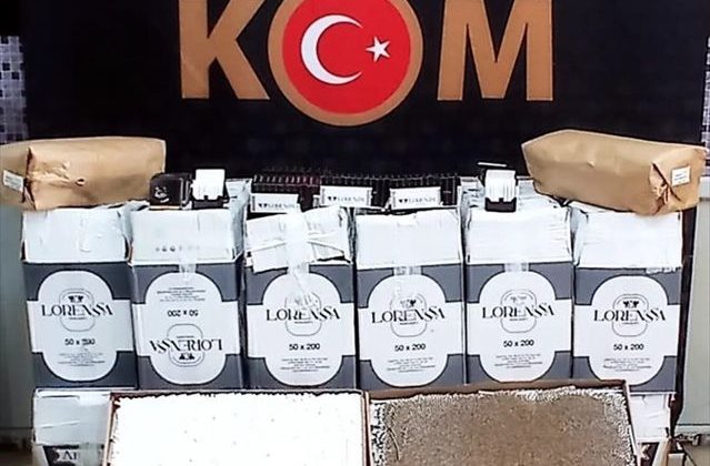 Çorlu’da 145 Bin Makaron Ele Geçirildi