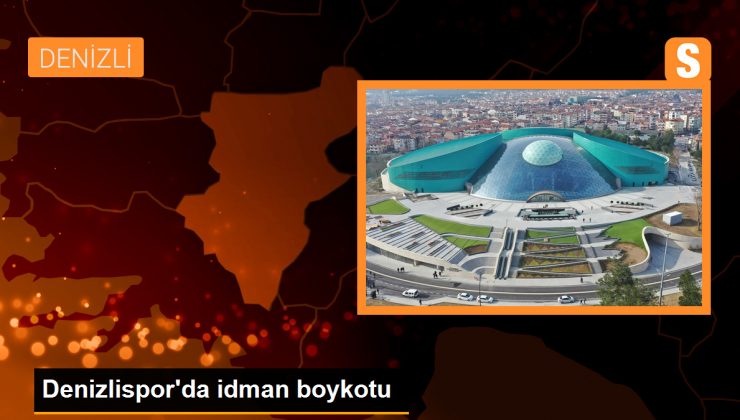 Denizlispor’da ödeme krizi: Futbolcular antrenmana çıkmayarak boykot yaptı