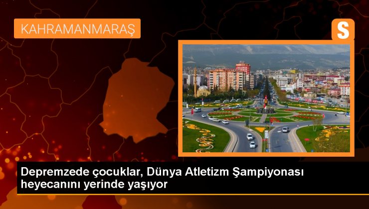 Depremzede çocuklar, Dünya Atletizm Şampiyonası heyecanını yerinde yaşıyor 1 Depremzede çocuklar, Dünya Atletizm Şampiyonası heyecanını yerinde yaşıyor