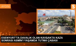 ESENYURT’TA DAVALIK OLAN KAVŞAKTA KAZA SONRASI ASMİN’I YAŞAMDA TUTMA ÇABASI