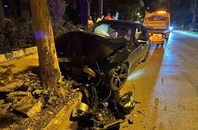 Elazığ'da Otomobil Ağaca Çarptı: Bir Kişi Yaralandı 1 Elazığ’da Otomobil Ağaca Çarptı: Bir Kişi Yaralandı