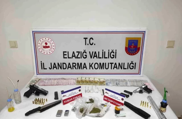 Elazığ’da Uyuşturucu Operasyonu: 4 Kişi Tutuklandı