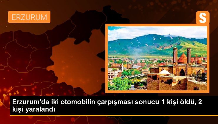 Erzurum İspir’de Otomobil Kazası: 1 Ölü, 2 Yaralı