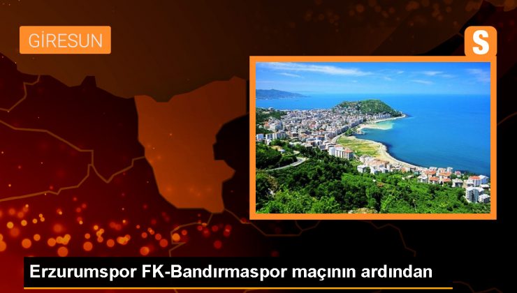 Erzurumspor FK ve Teksüt Bandırmaspor Berabere Kaldı