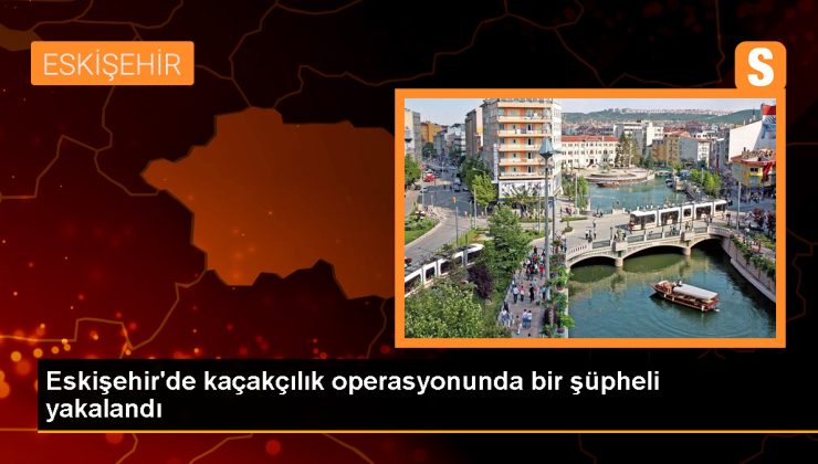 Eskişehir Alpu’da Kaçak Tütün ve Makaron Operasyonunda Şüpheli Gözaltına Alındı