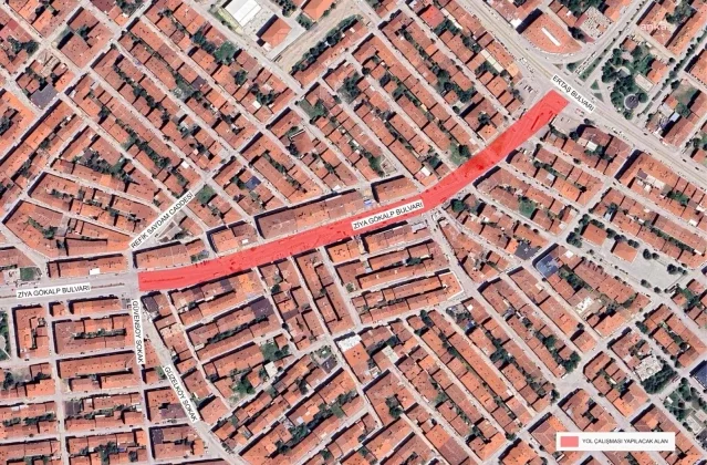 Eskişehir Büyükşehir Belediyesi, Emek Mahallesi’nde yol genişletme çalışmalarına başlıyor