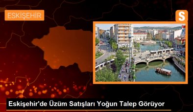 Eskişehir’de Üzüm Satışları Yoğun Talep Görüyor