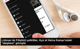 FKÖ Üyesi Azzam el Ahmed, Lübnan Genelkurmay Başkanı ile ateşkes için adımları ele aldı