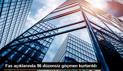 Fas Açıklarında 56 Düzensiz Göçmen Kurtarıldı