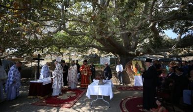Fener Rum Patriği Bartholomeos Gökçeada’da ayine katıldı