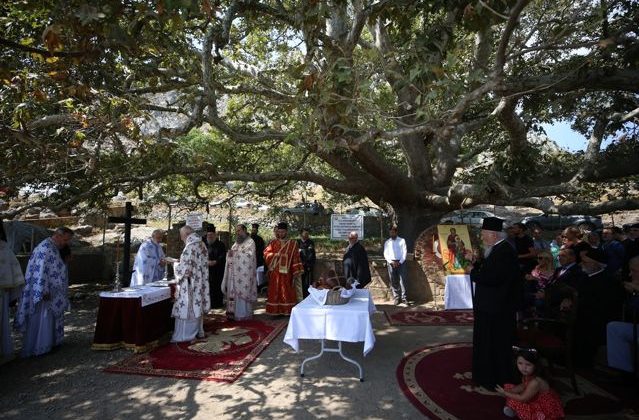 Fener Rum Patriği Bartholomeos Gökçeada'da ayine katıldı 1 Fener Rum Patriği Bartholomeos Gökçeada’da ayine katıldı
