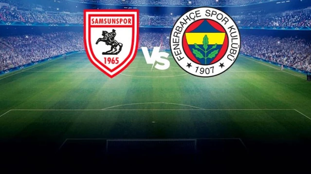 Fenerbahçe, Samsunspor maçında 11'ler belli oldu 1 Fenerbahçe, Samsunspor maçında 11’ler belli oldu