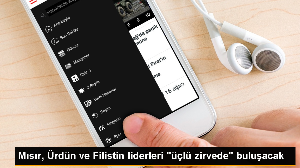 Filistin, Mısır ve Ürdün liderleri bir araya geliyor