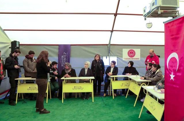Gaziantep Tomurcukları Projesi ile Depremden Etkilenen Çocuklara Destek