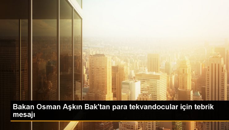 Gençlik ve Spor Bakanı Gamze Gürdal ve Mahmut Bozteke’yi Tebrik Etti