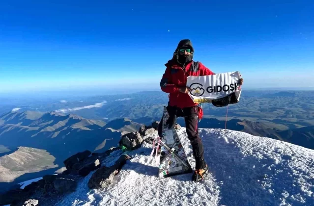 Giresun ve Ordu Dağcıları Elbrus Dağı’na Tırmandı